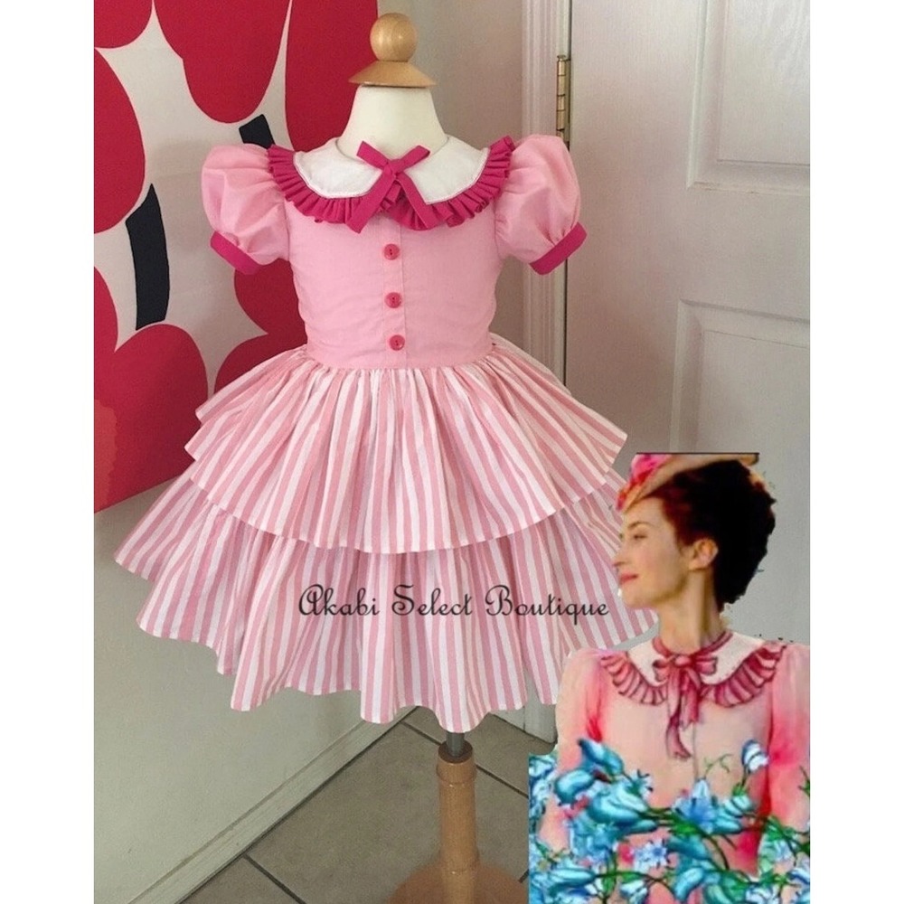 Mary Poppins Returns Dress Girls Size 8 Handmade Disney Outfit